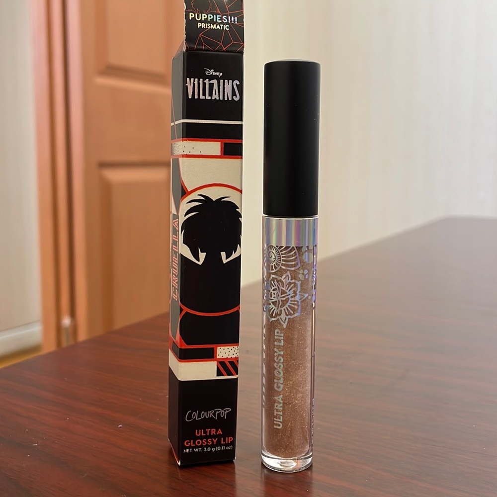 Colourpop Disney Villains Cruella Ultra Glossy Lip Puppies!!!